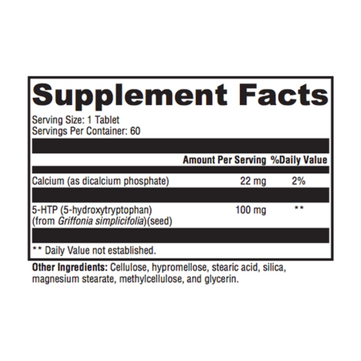 5-HTP Controlled Release