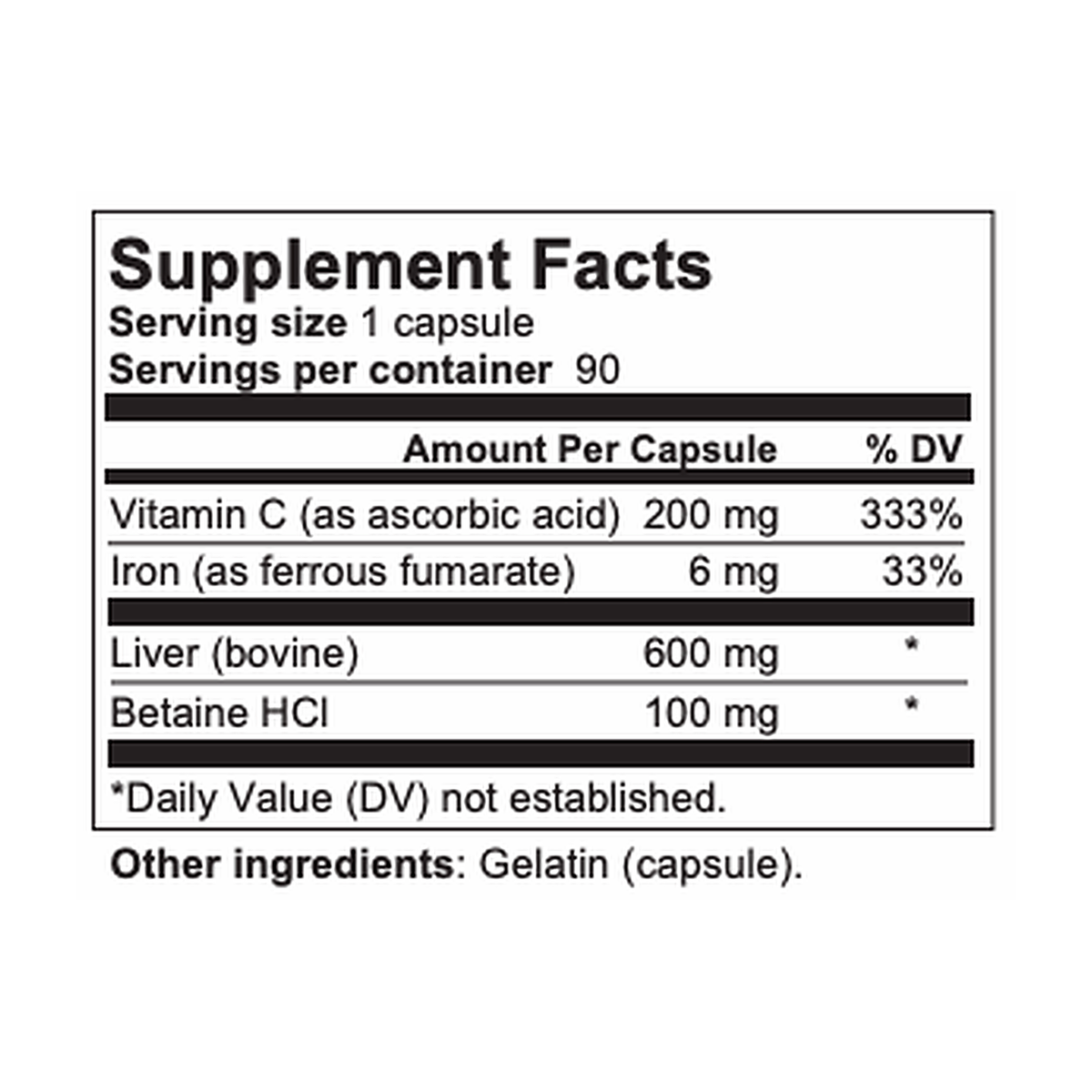 Bio-absorb Iron
