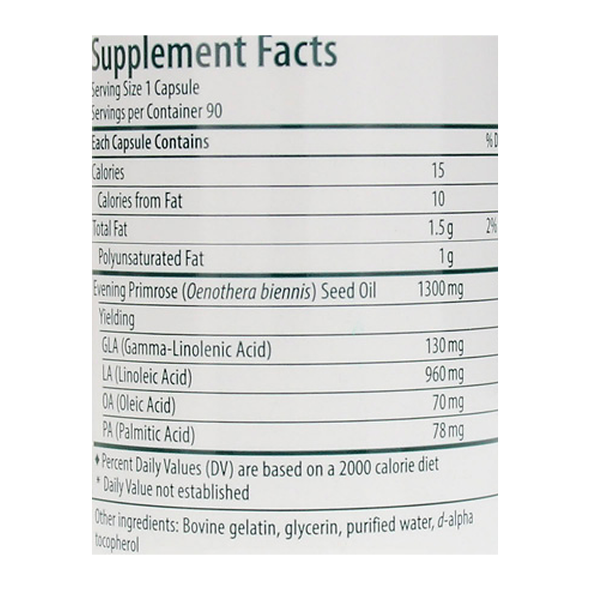 GLA 130 Primrose Oil (EPO)