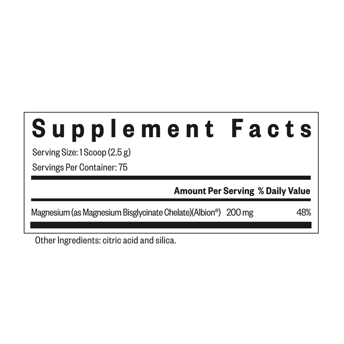 Magnesium Glycinate Powder