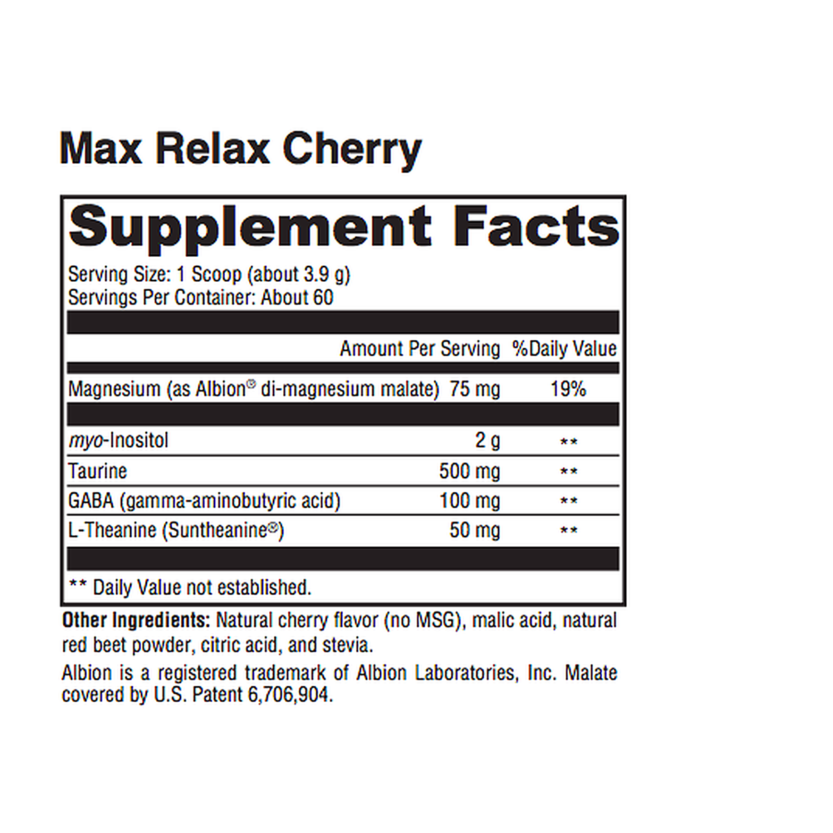 Max Relax (cherry)