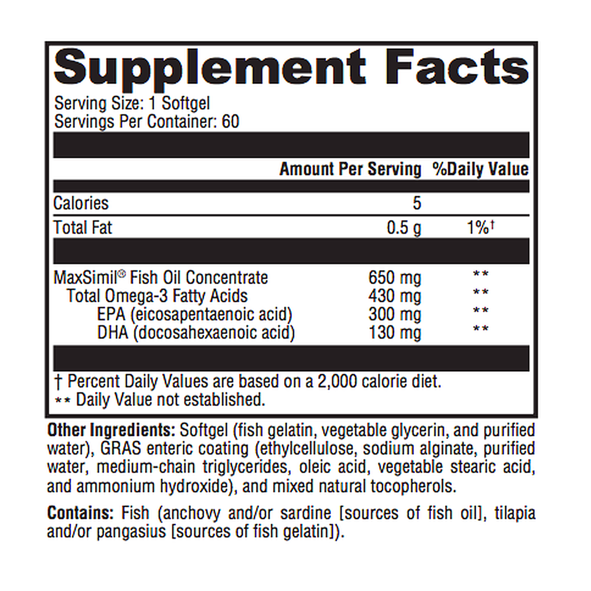 Omega Pro EPA/DHA Monoglyceride
