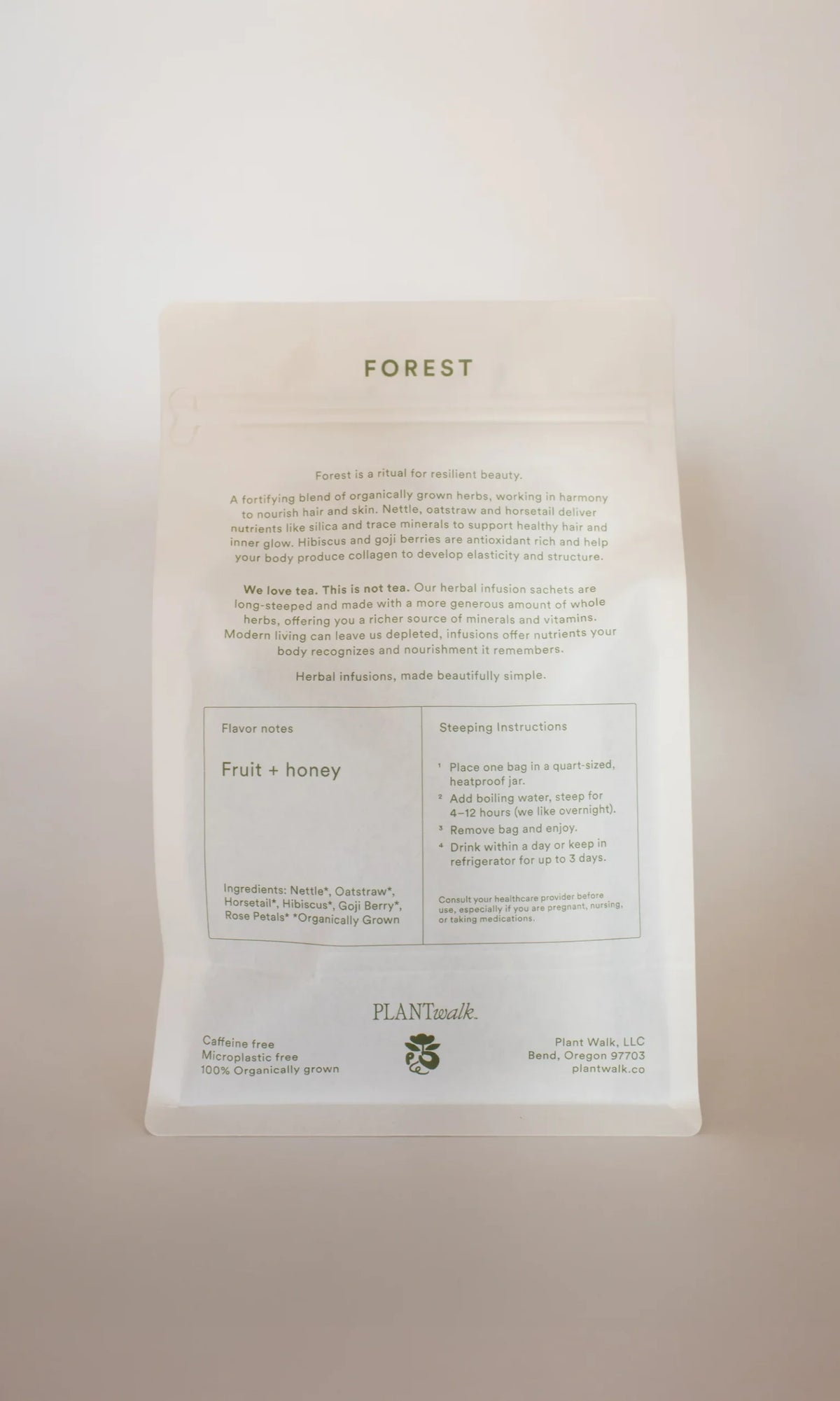 PLANTwalk FOREST | Healthy Hair & Skin