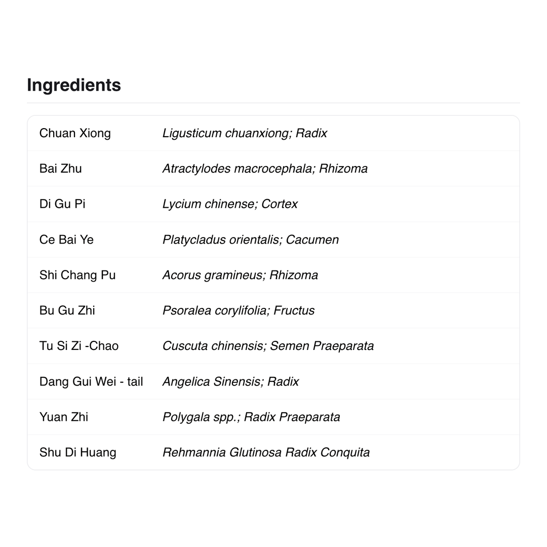 Hair Herbal Supplement