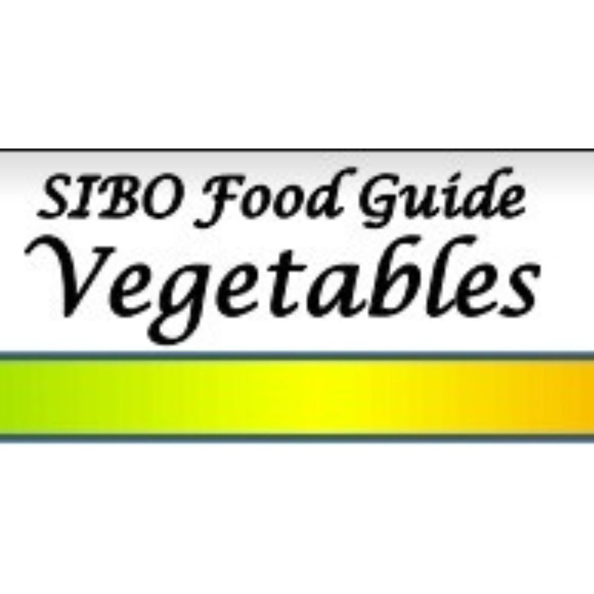 SIBO Food Guide